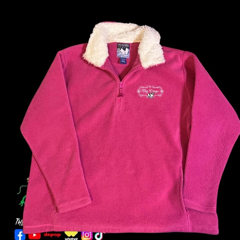 Big Dogs Womens Polar Tech Size Large 2000s Vintage